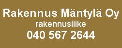 Rakennus Mäntylä Oy logo